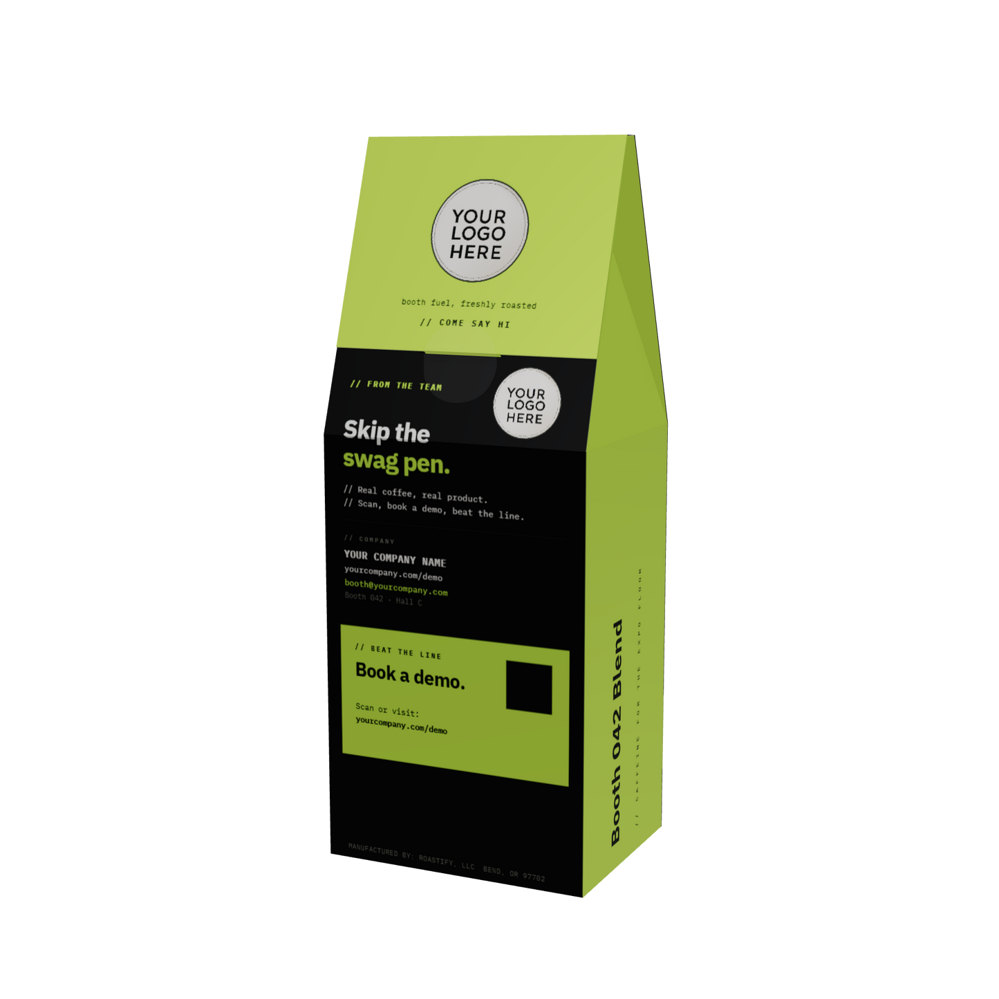 Booth Fuel | Custom Branded Coffee for Trade Shows and Events