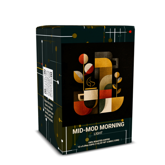 Coffee Pods - Mid-Mod Morning (Light)